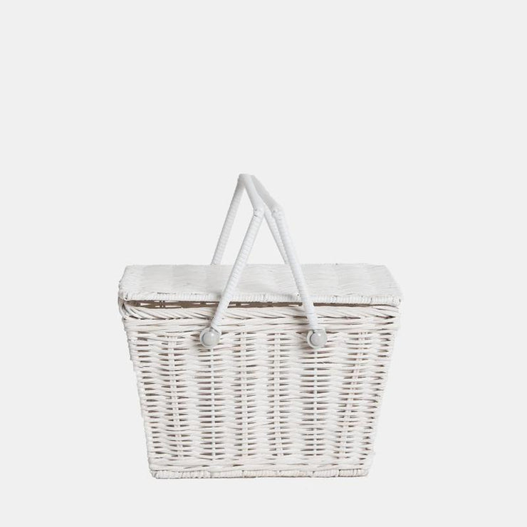 Piki Basket- White