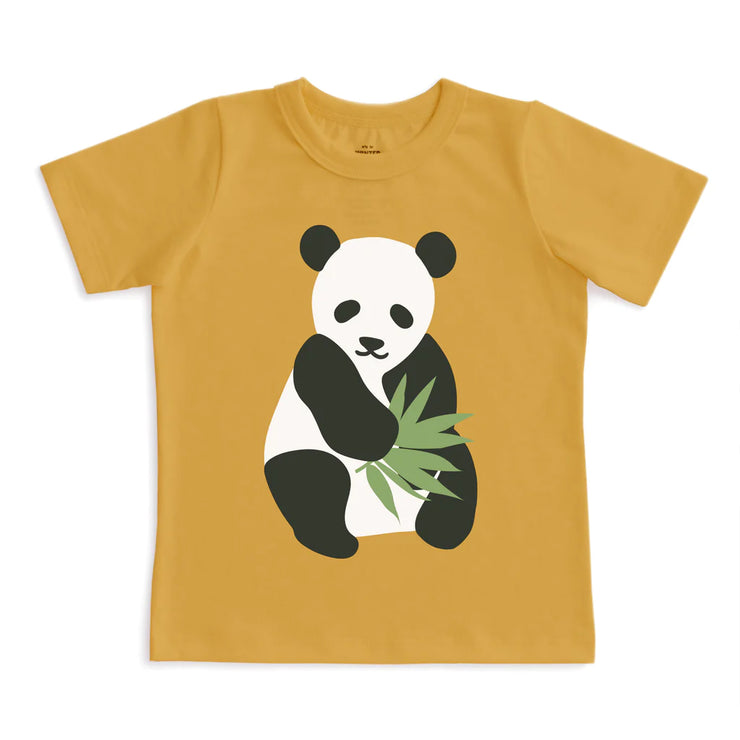 short-sleeve tee | panda ochre