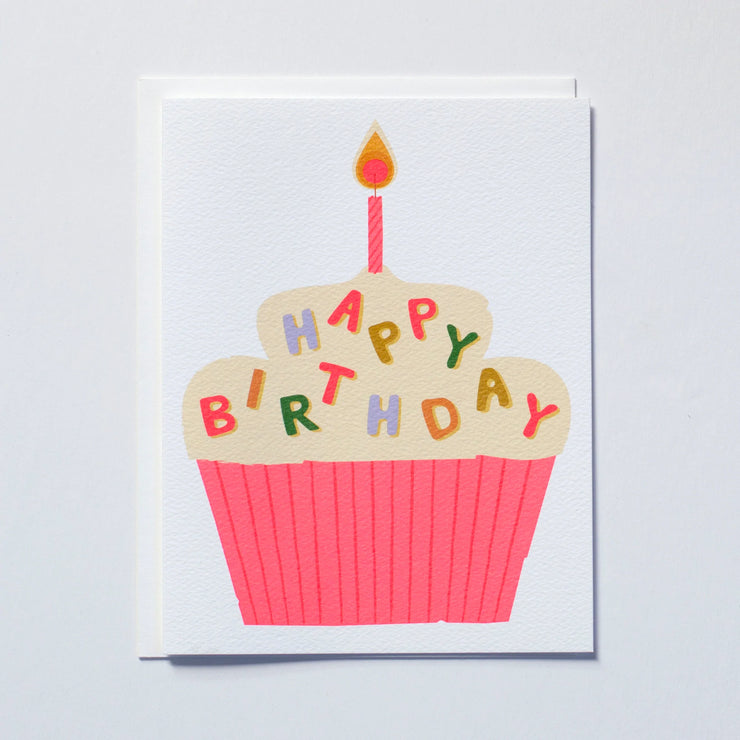 Happy Birthday Sprinkles & Cupcake