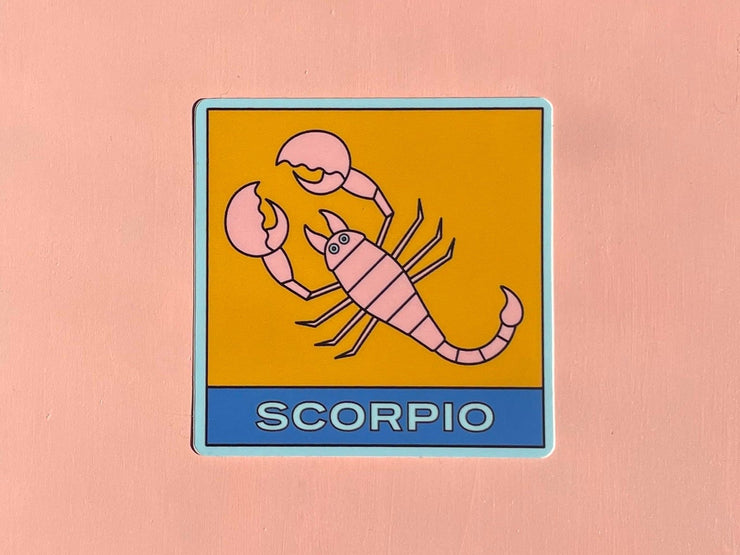 Scorpio Vinyl Sticker