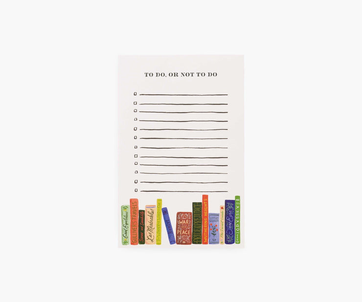 To Do or Not To Do Checklist Notepad
