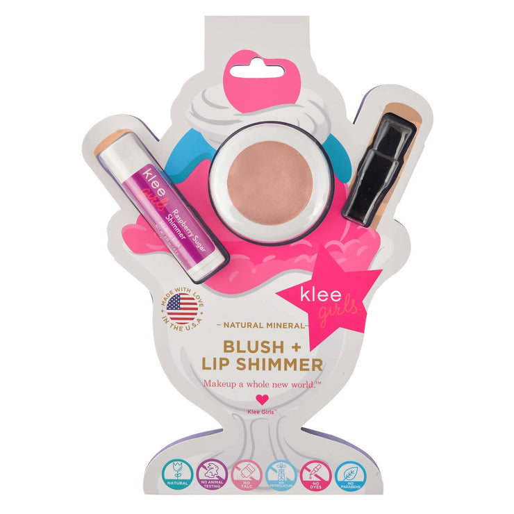 Pink Sugar Fluff - Natural Blush + Lip Shimmer