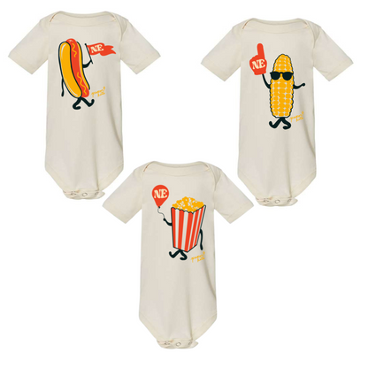 Paper Kite Popcorn Onesie/Tee *PREORDER*