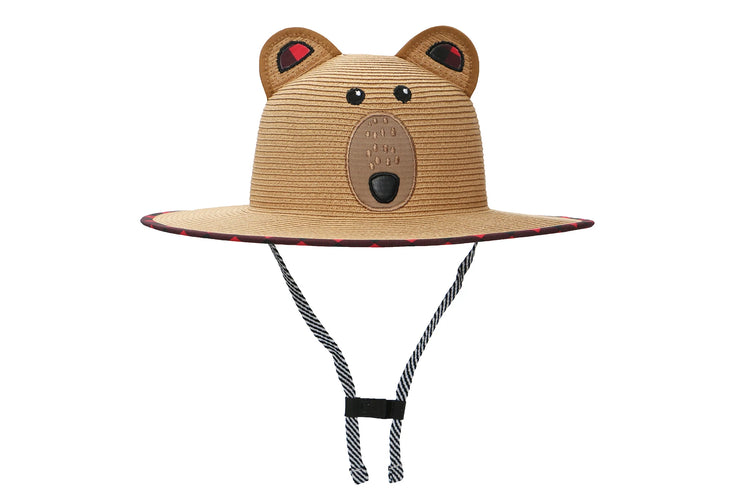 Bear Straw Hat