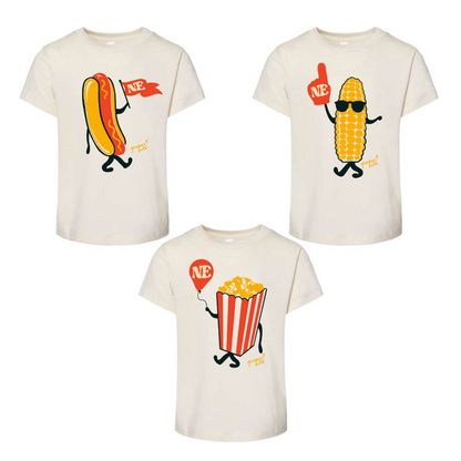 Paper Kite Popcorn Onesie/Tee *PREORDER*