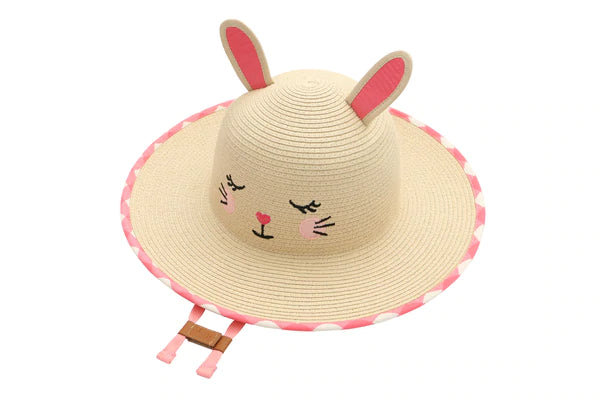 Bunny Straw Hat