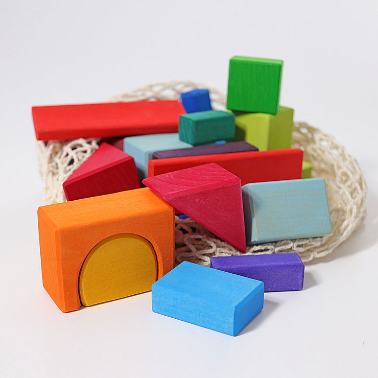 30 Colored Geo Blocks