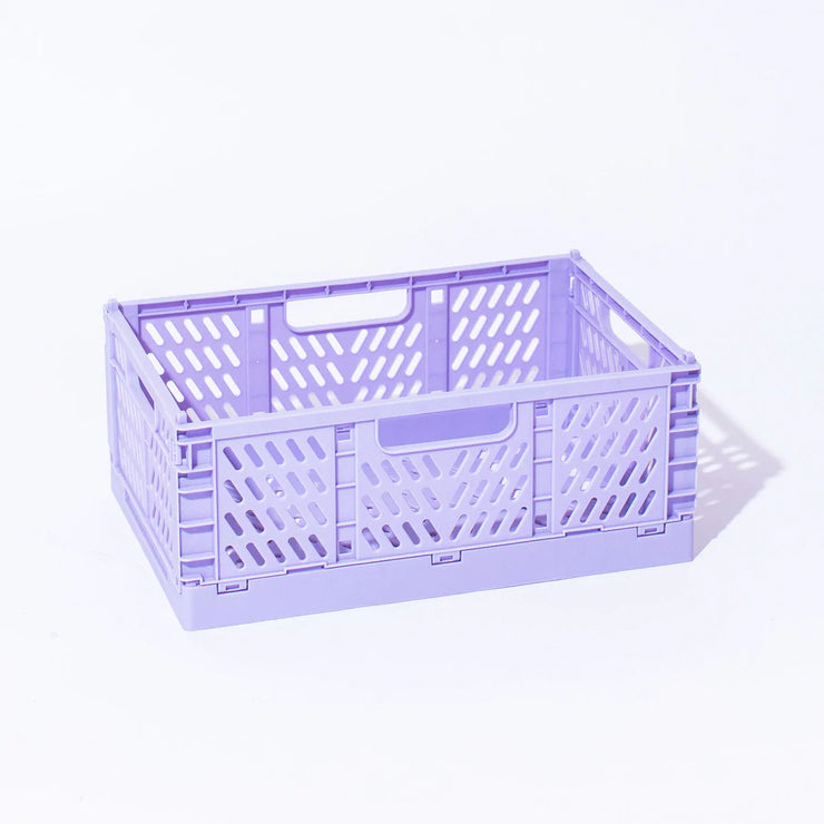 Medium Lavender Storage Crate