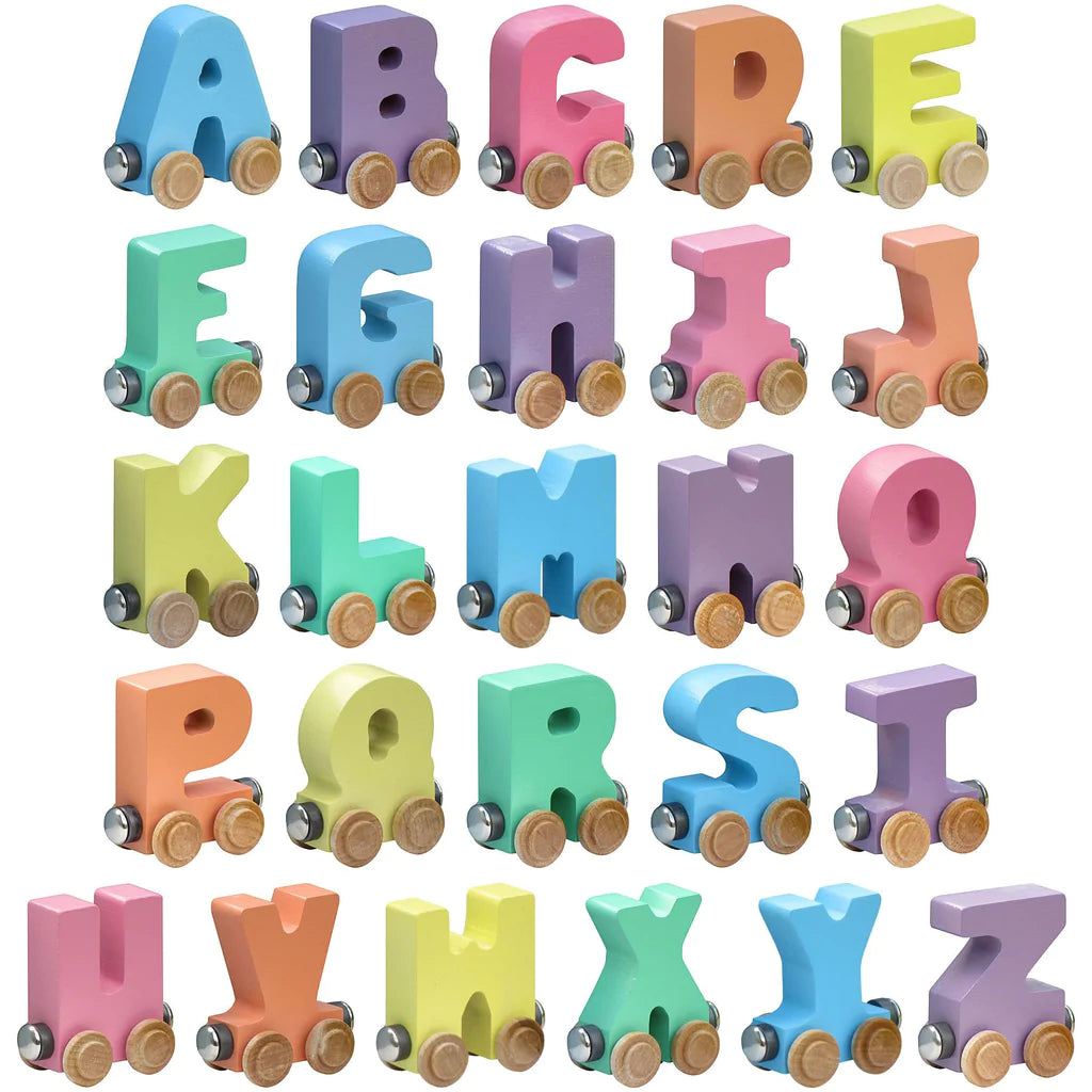 Nametrains Pastel Letters- Create your own train!