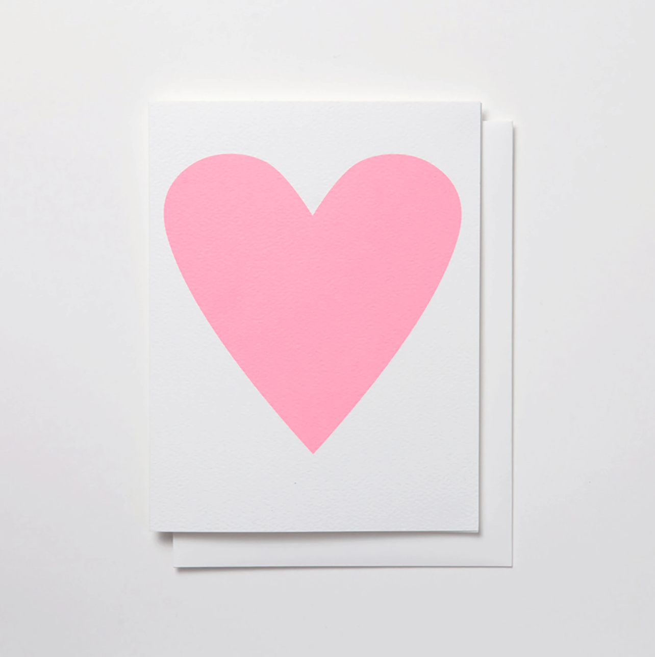 Pink Heart Card