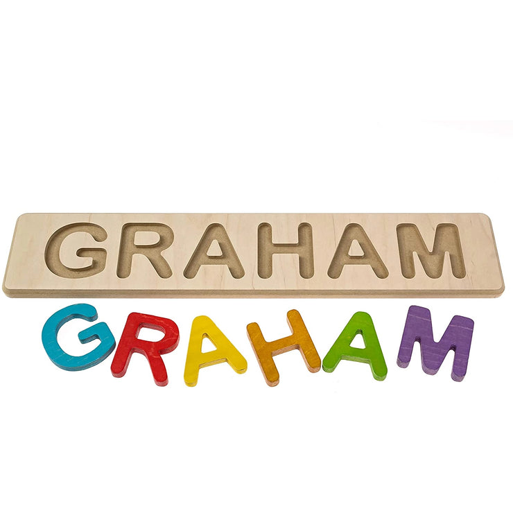 Custom Personalized Wooden Name Puzzle