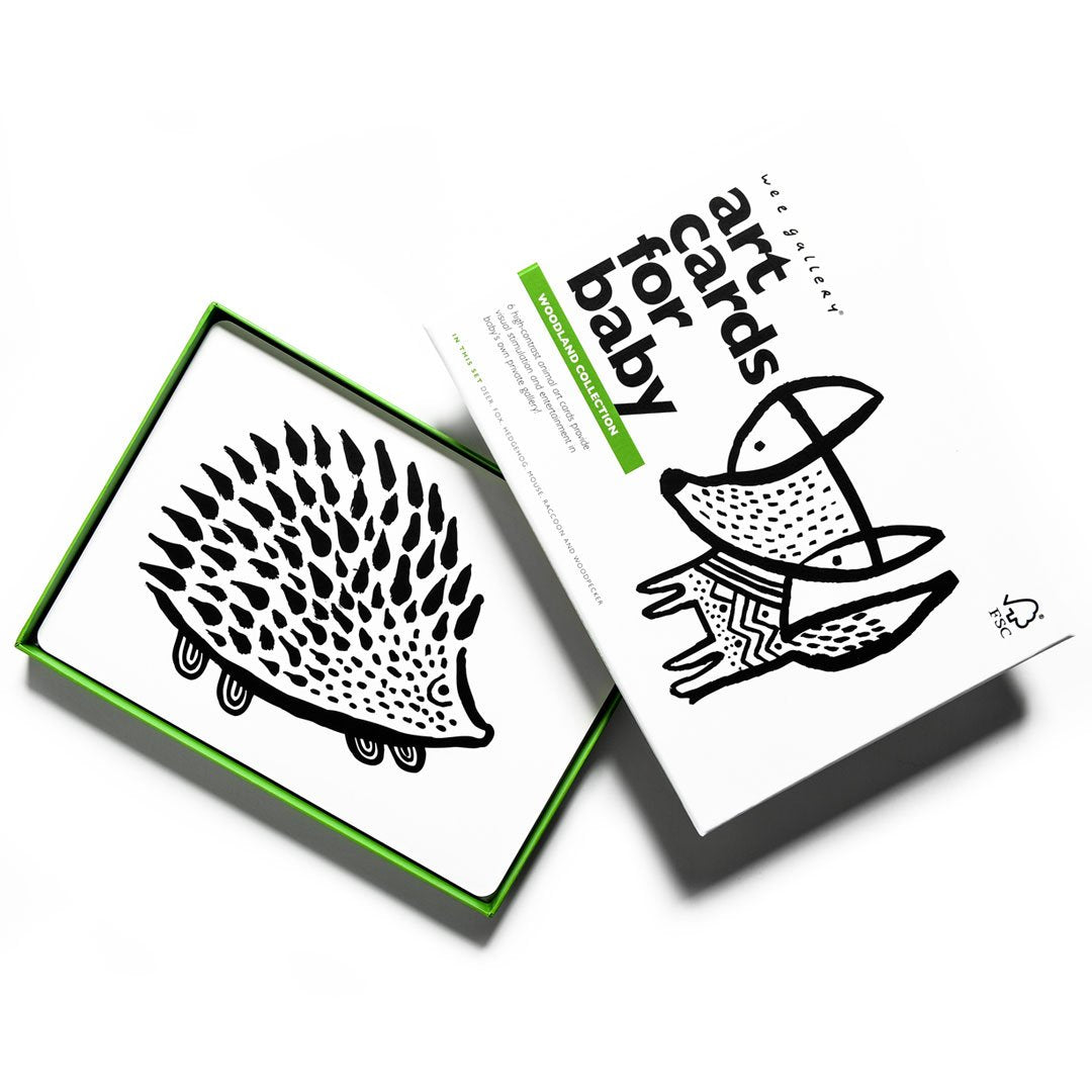 Woodland Art Cards for Baby